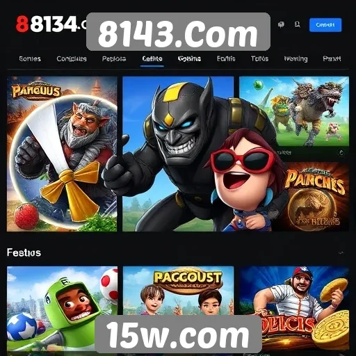 8143.Com oferece diversidade em jogos online